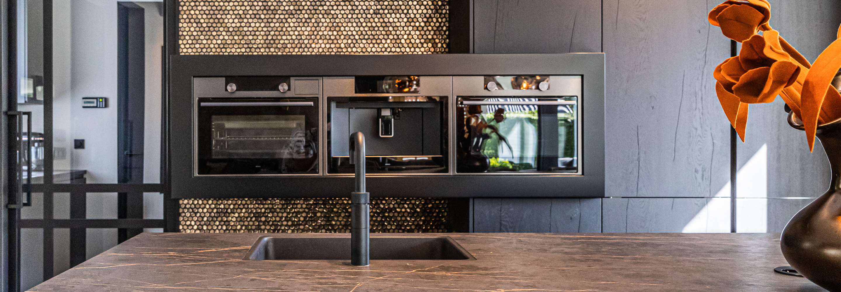 luxe keuken met kookeiland