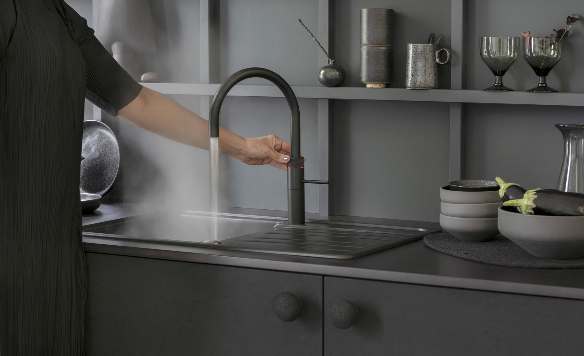 Quooker Fusion Round zwart