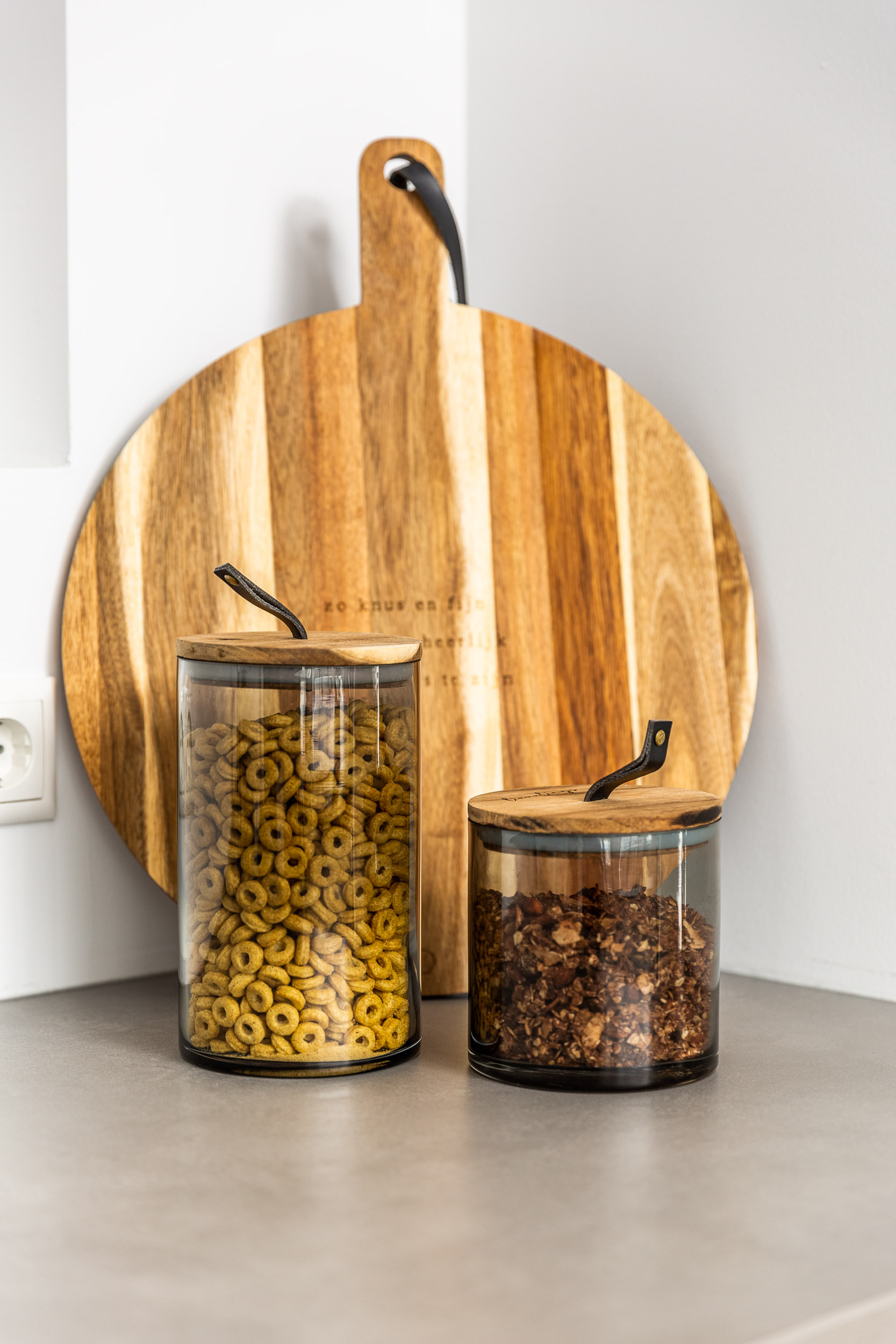 Een designkeuken met luxe accessoires