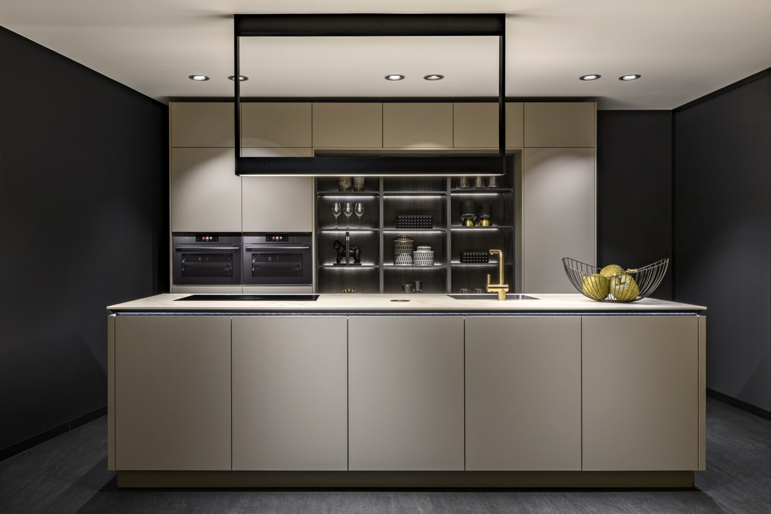Taupe keuken