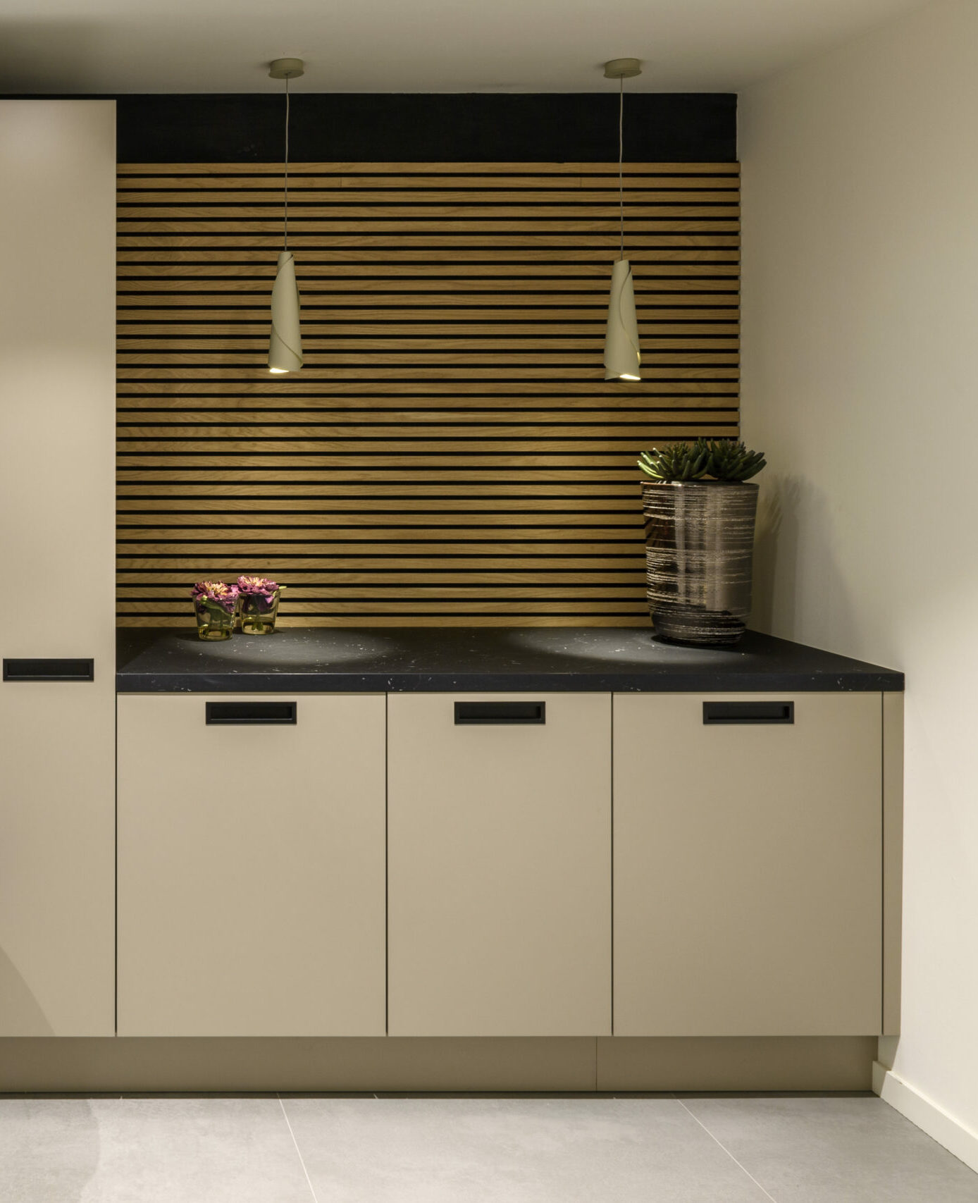 Beige bijkeuken